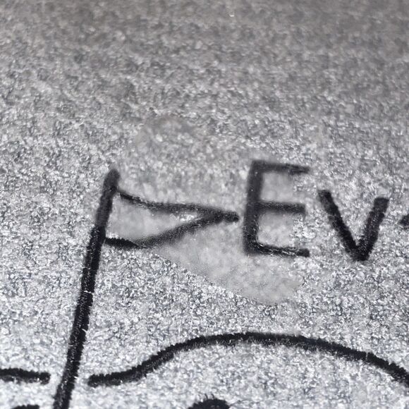 Clothlete Split Golf Bag Towel Ev-ry Logo 15 X 40 Inches Gray Waffle Weave - Picture 9 of 11